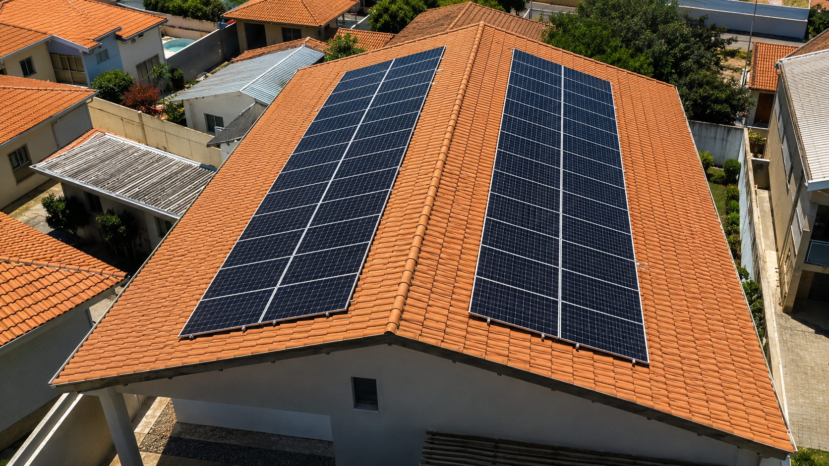 Sistema solar residencial