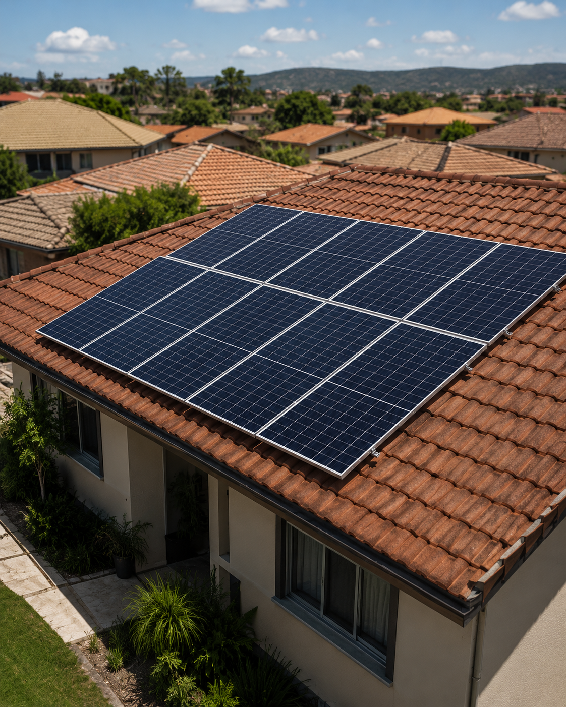 Sistema solar residencial